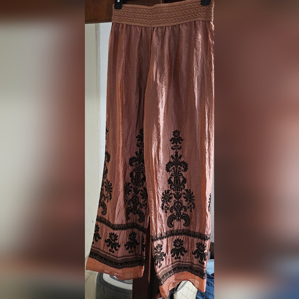 Lapis silky dress pants